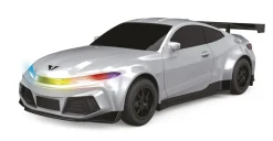 Børn Speed Car R/C BILmLADESTANDER HVID