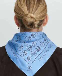 Røde Kors tørklæde - 53x53cm - 100% Silke>Magasin du Nord Collection Best