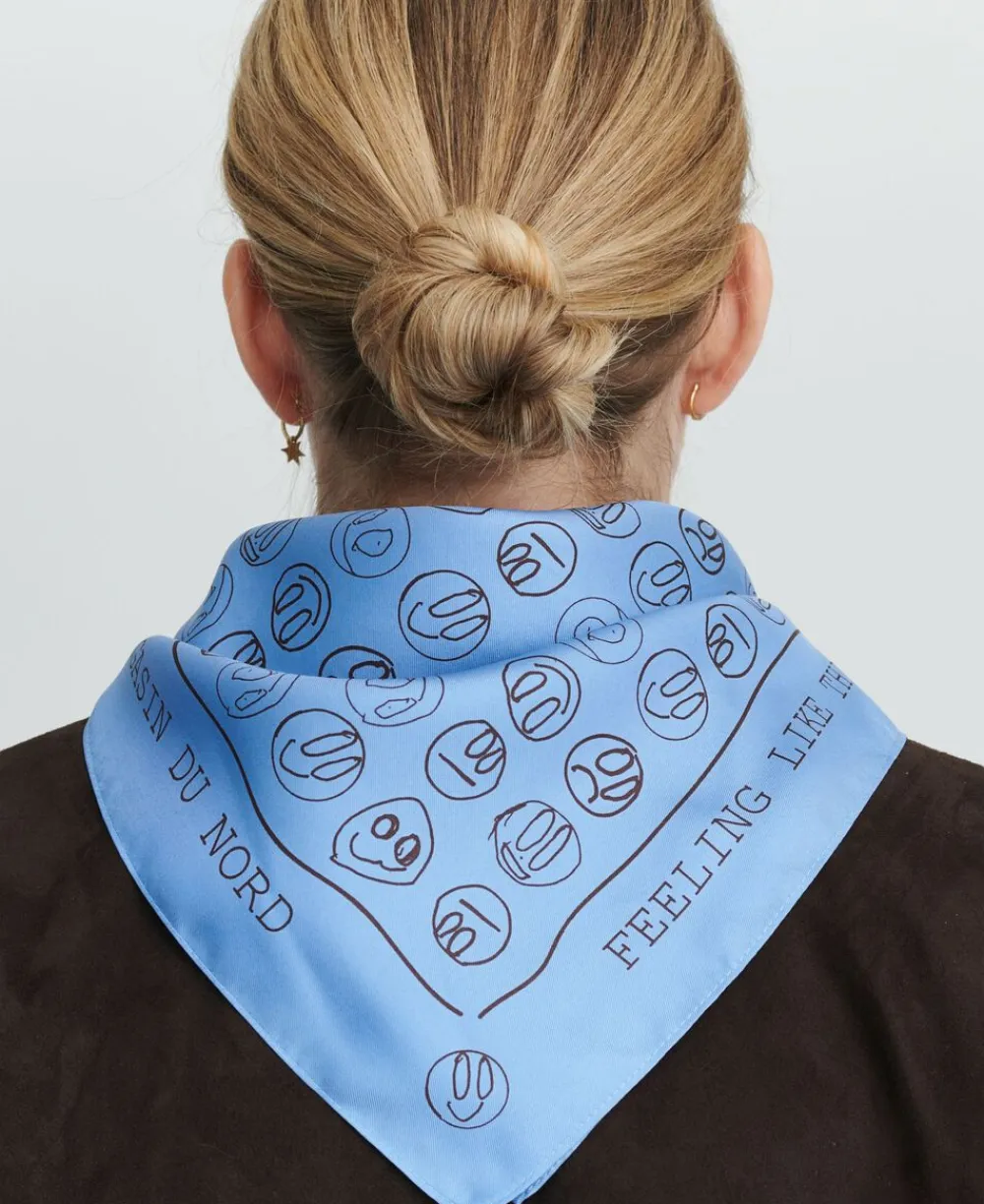 Røde Kors tørklæde - 53x53cm - 100% Silke>Magasin du Nord Collection Best