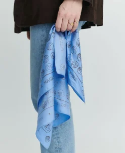 Røde Kors tørklæde - 53x53cm - 100% Silke><noscript><img width=