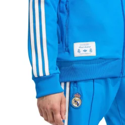 adidas Real Madrid 25/26 Icon Full Zip Sweatshirt Blå Discount