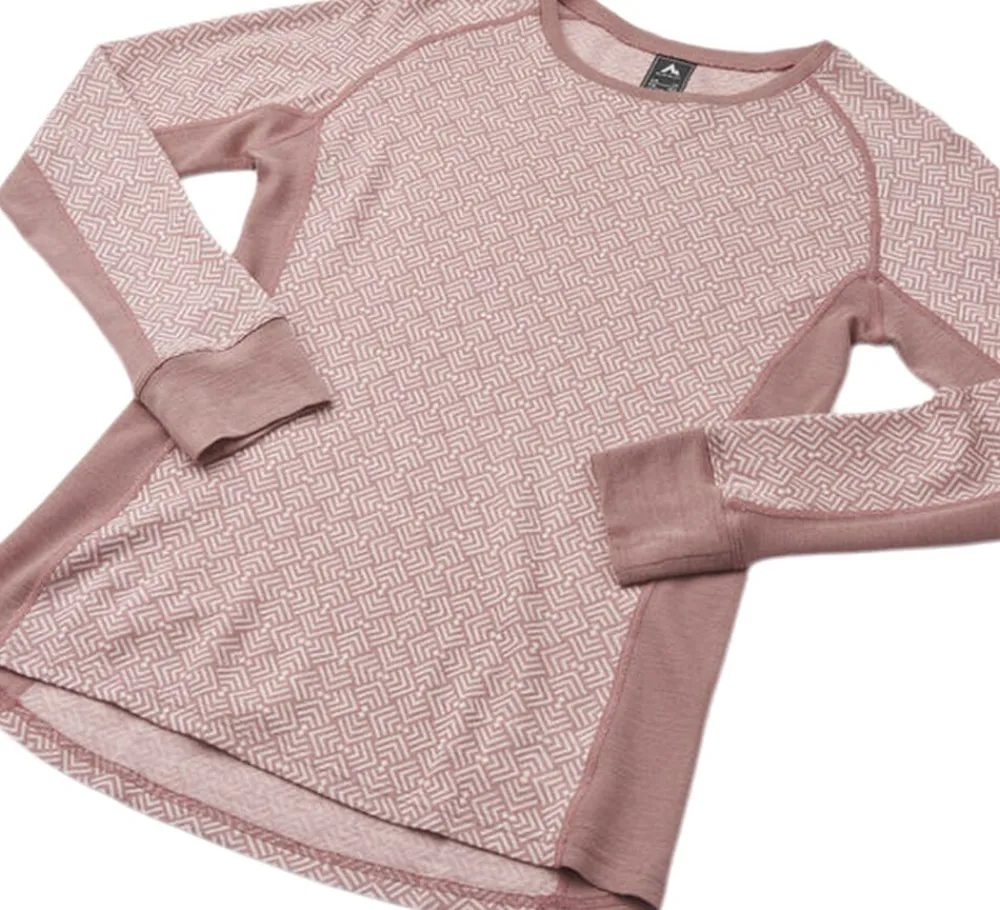 MCKINLEY Rebecka Merino skiundertrøje Pink Clearance