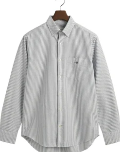 REG CLASSIC OXFORD STRIPE SHIRT>Gant New