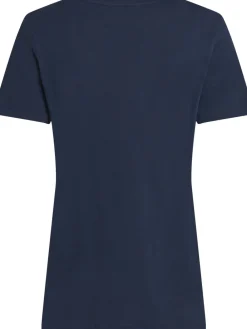 Dame Tommy Hilfiger REG CORP LOGO C-NK SS