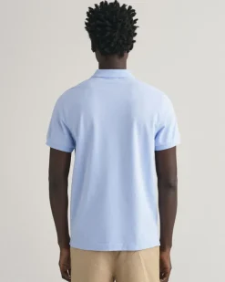 Gant REG SHIELD SS PIQUE POLO Capri blue New