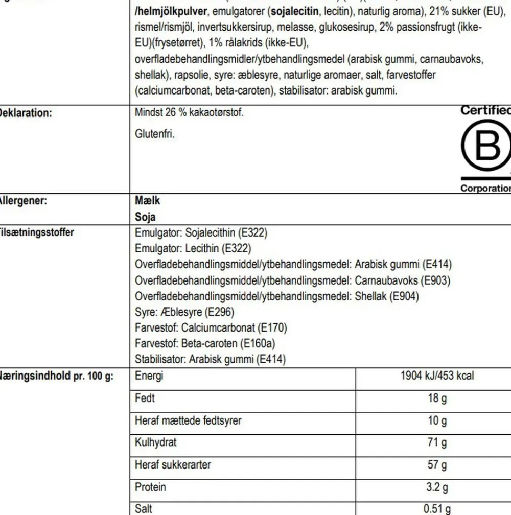 REGULAR B PASSION FRUIT>Lakrids by Bülow Outlet