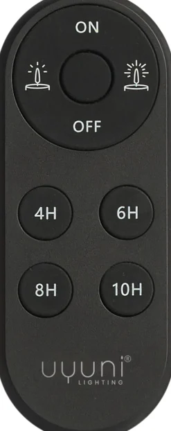 Uyuni Remote Control, Oval, Black Clearance