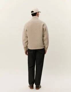 Les Deux Ren Solid Zipper Jacket Light sand
