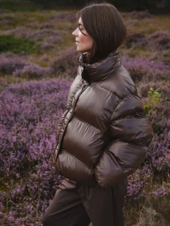 Rhea Shiny Puffer Jacket><noscript><img width=