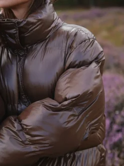 Rhea Shiny Puffer Jacket><noscript><img width=