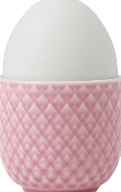 Lyngby Porcelæn Rhombe Color Æggebærger Ø5 cm rosa