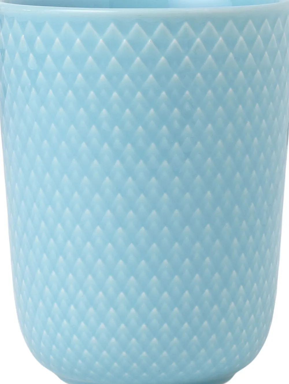 Lyngby Porcelæn Rhombe Color Krus 33 cl turkis porcelæn New