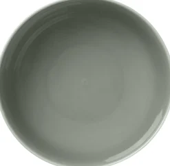 Lyngby Porcelæn Rhombe Earth Skål Ø13 cm moss Sale