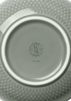 Lyngby Porcelæn Rhombe Earth Skål Ø13 cm moss Sale