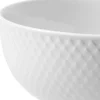 Rhombe Skål Ø15. 5 cm hvid>Lyngby Porcelæn
