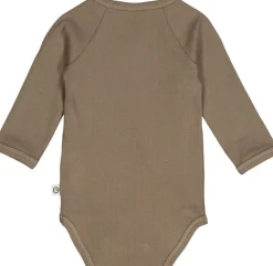 Børn Müsli by Green Cotton Rib l/s body