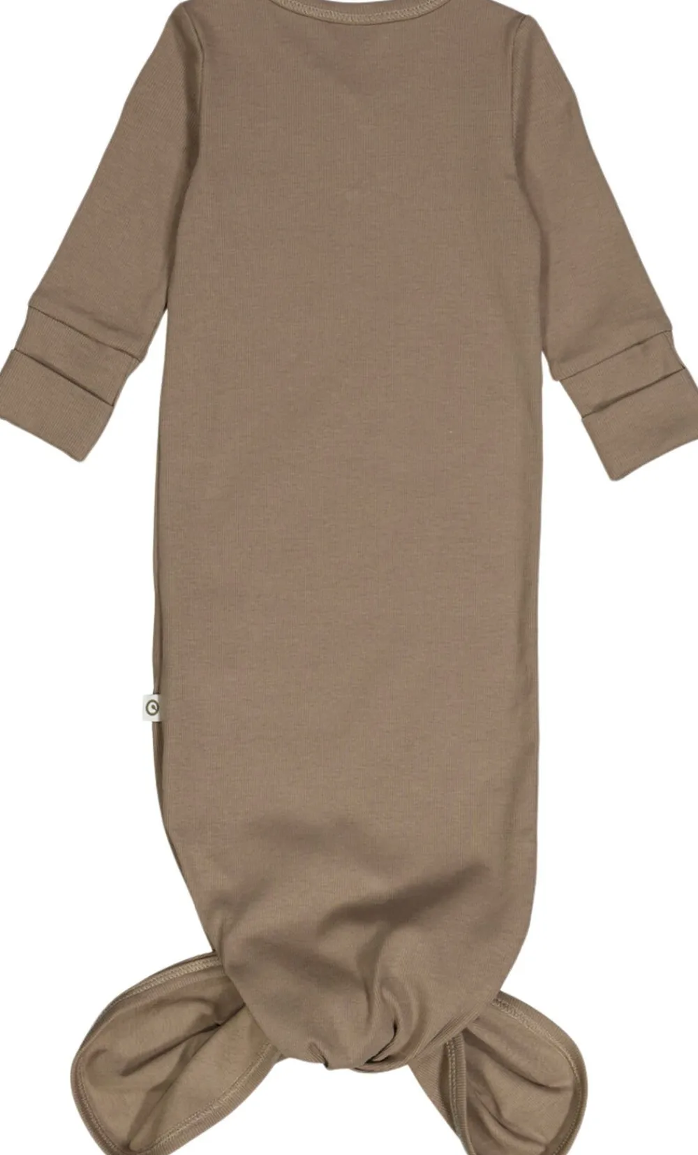 Rib l/s knot gown>Müsli by Green Cotton Hot