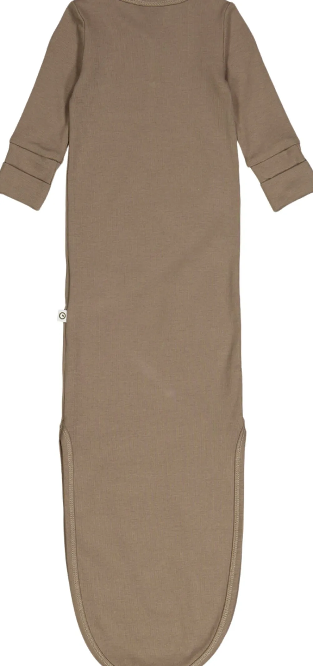 Rib l/s knot gown>Müsli by Green Cotton Hot
