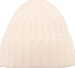 Dame MANGO Ribbed knit beanie