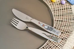 Zwilling Ridder Eckbert Børnebestik sæt 4-dele, Poleret