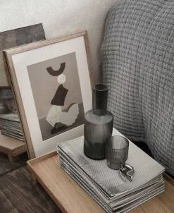 Ferm Living Ripple Carafe - Smoked Grey Online