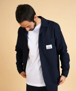 ELSK RIPSTOP MEN'S LS SHIRT 100 dark navy Discount