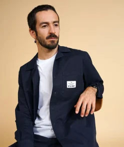 ELSK RIPSTOP MEN'S LS SHIRT 100 dark navy Discount