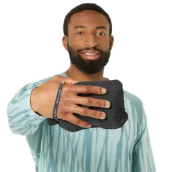 Asics ROAD PACKABLE LØBEJAKKE Sort Online