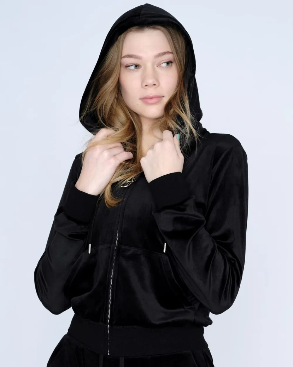 Robertson Classic Velour Zip Trough Hoodie>Juicy Couture New