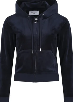 Dame Juicy Couture Robertson Classic Velour Zip Trough Hoodie