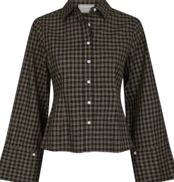 Dame Neo Noir Rosa Mini Check Shirt