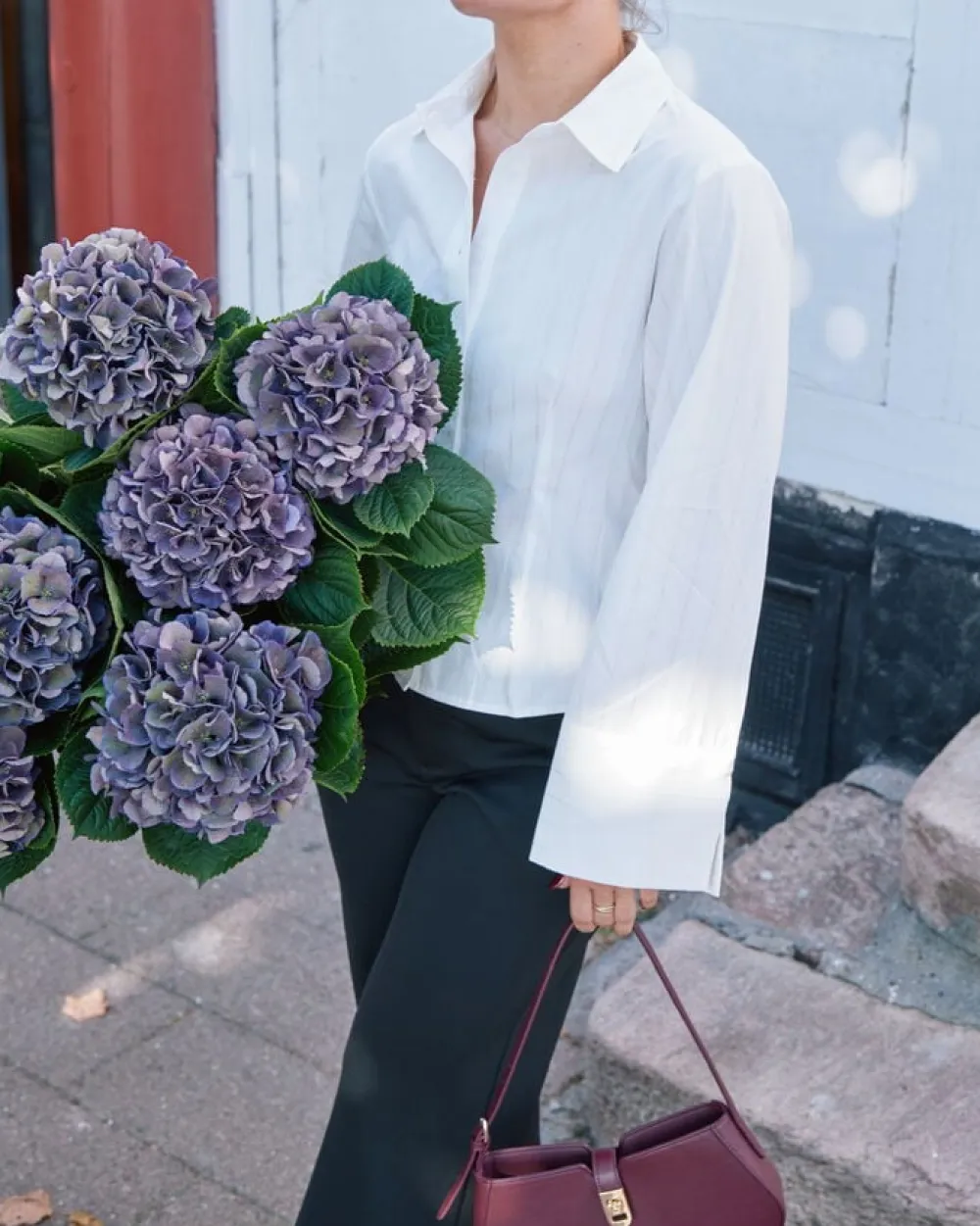 Rosa Solid Shirt>Neo Noir New