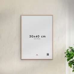 Poster & Frame Wood Rose Outlet