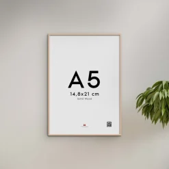 Poster & Frame Wood Rose Outlet