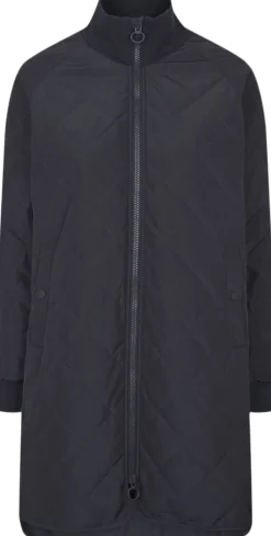 H2O Rubina II Quilt lang overgangsjakke Blå Clearance