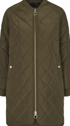 Rubina Quilted lang overgangsjakke>H2O Discount