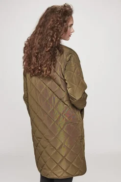 Rubina Quilted lang overgangsjakke><noscript><img width=