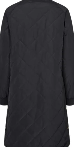 H2O Rubina Quilted lang overgangsjakke Sort Online