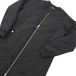H2O Rubina Quilted lang overgangsjakke Sort Online
