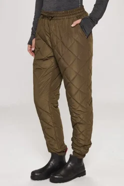 H2O Rubina Quilted termobukser Gr&oslash;n Sale