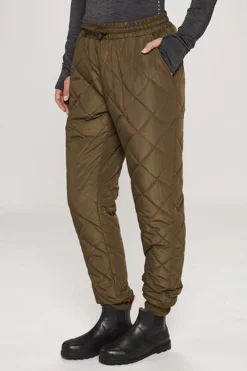 H2O Rubina Quilted termobukser Gr&oslash;n Sale