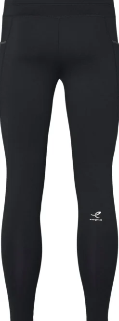 Energetics Run Vindtæt Løbetights Sort Discount