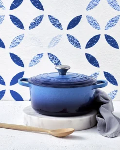 Rund støbejernsgryde 4,2L Azure Blue>Le Creuset Best