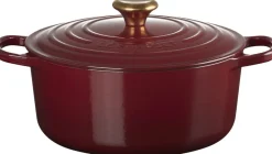 Rund støbejernsgryde 5,3L Garnet>Le Creuset Hot