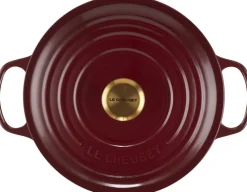 Rund støbejernsgryde 5,3L Garnet><noscript><img width=