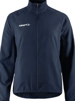 Craft Rush 2. 0 Full Zip Trænings Trøje Blå New