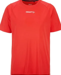 Craft Rush 2. 0 Trænings T-shirt R&oslash;d Online