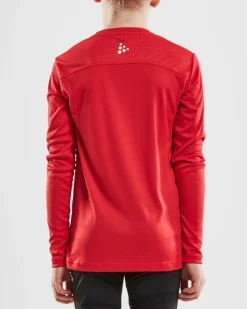 Børn Craft Rush Langærmet Trænings T-shirt