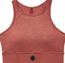 Under Armour RUSH Metallic Sports Bra R&oslash;d Sale