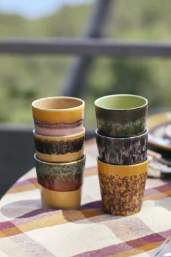 HK Living 70s ceramics coffee mug bay